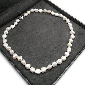 Honora Freeform Freshwater Pearl Sterling Silver Beaded Necklace 20"